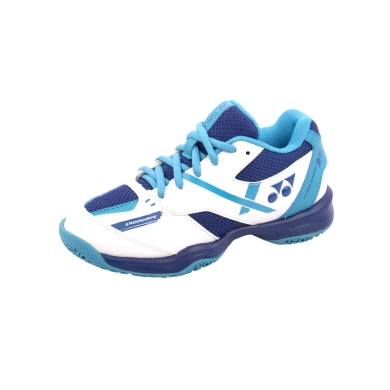 Yonex Badmintonschuhe Power Cushion 39 weiss/blau Kinder